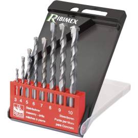 Coffret 8 Forets Pro Béton 3 à 10 mm – Assortiment Complet – Performance et Précision - RIBIMEX