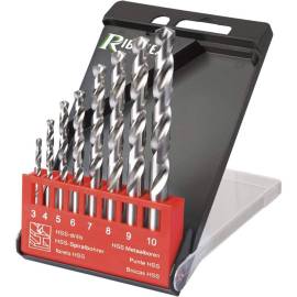 Coffret 8 Forets Pro HSS-M2 3 à 10 mm – Acier HSS-M2, Précision et Performance – RIBIMEX - RIBIMEX