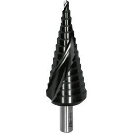 Foret Étagé Spiral Acier M35 HSS Cobalt 4 à 30 mm – Acier M35, Norme HSS – Précision et Durabilité - RIBIMEX