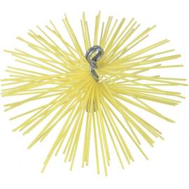 Hérisson Rond en Nylon 250 mm - M12x175 - Filetage - Résistant et Durable - D-Work