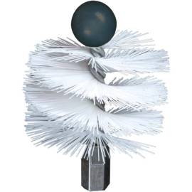 Hérisson Rond en Nylon 80 mm - M12x175 - Résistant et Durable - Fiable - D-Work