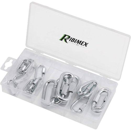 Coffret de 20 Maillons Rapides – Utilisation Polyvalente – Résistance et Sécurité - RIBIMEX