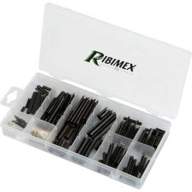Lot de 120 Goupilles Élastiques en Acier - Coffret Pratique - Résistantes et Durables - D-Work