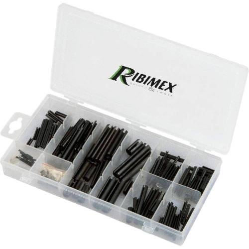 Lot de 120 Goupilles Élastiques en Acier – Coffret Pratique – Résistantes et Durables - RIBIMEX
