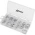 Coffret de 200 Rondelles Éventails - Acier - Assortiment Complet - Fixations Pratiques et Durables - D-Work