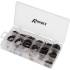 Lot de 300 Circlips Externes - Acier Traité - Coffret Pratique - Fixation Sécurisée et Durable - D-Work