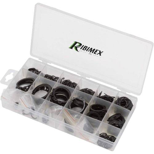 Lot de 300 Circlips Externes – Coffret Pratique – Fixation Sécurisée et Durable - RIBIMEX