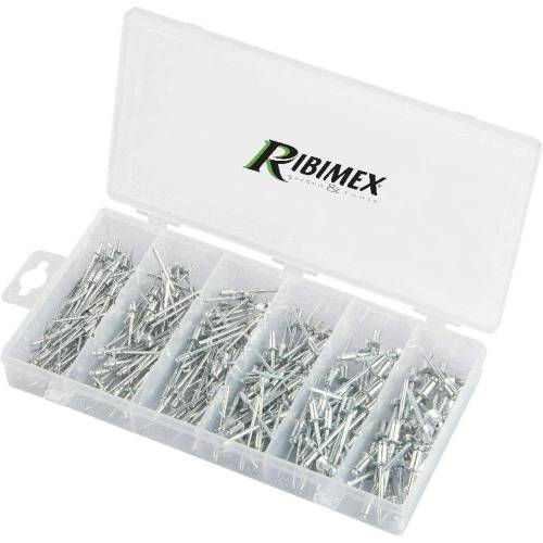Coffret 320 Rivets Aveugles Assortis - Aluminium - 320 pièces - Fixation Sécurisée et Résistante - D-Work