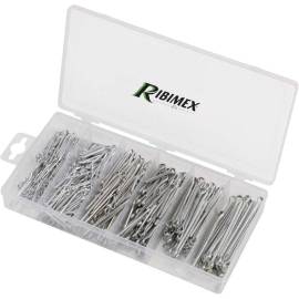 Lot de 555 Goupilles Fendues - Acier Zingué - Coffret Pratique - Fixation Sécurisée et Fiable - D-Work