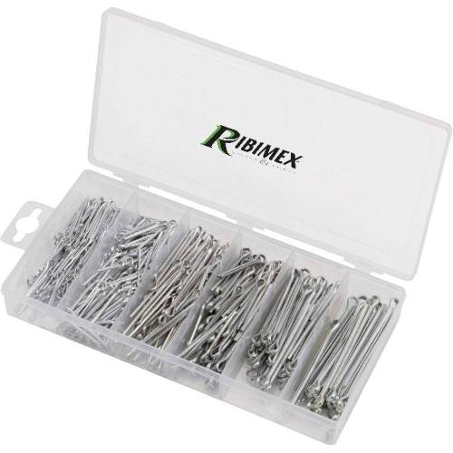 Lot de 555 Goupilles Fendues – Coffret Pratique – Fixation Sécurisée et Durable - RIBIMEX