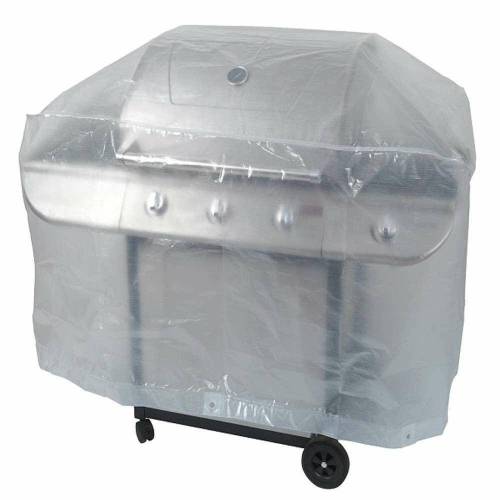 Housse de Protection BBQ Rectangulaire 130x70x80 cm - 90g - Résistante aux Intempéries - D-Work