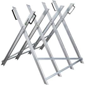 Chevalet Porte Bûche Métal – 7.6 kg – Support Pratique pour Bûches – Idéal pour le Bûcher - RIBIMEX