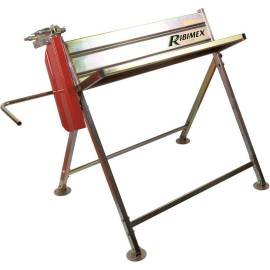 Chevalet Porte Bûche Métal avec Support Tronçonneuse – 11.5 kg – Résistant et Pratique - RIBIMEX