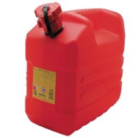 Bidon 10L - Polyéthylène Haute Densité - Bouchon Étanche - Résistant et Pratique - Fiable - D-Work