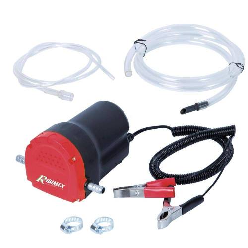 Pompe à Huile 12V 2L/min – 1.07 kg – Débit de 2L/min, Idéale pour Vidange - RIBIMEX