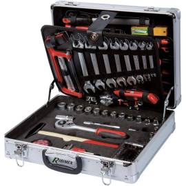 Coffret Outillage 149 Pièces – Valise Aluminium – Assortiment Complet pour Bricolage – RIBIMEX - RIBIMEX