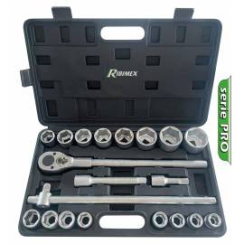 Coffret Poids Lourd 21 Pièces à Douilles 6 Pans - Outils de Précision - Résistance et Durabilité - D-Work
