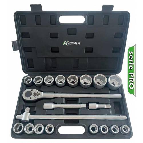 Coffret Poids Lourd 21 Pièces à Douilles 6 Pans – Outils de Précision – Résistance et Durabilité - RIBIMEX