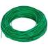Fil Acier Plastifié 25m - D. 1,6 mm - Revêtement PVC Vert - Résistant et Durable - Fiable - D-Work