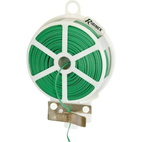 Fil Acier Plastifié Plat 50M – Diamètre 0,4 mm – Résistant et Durable - RIBIMEX