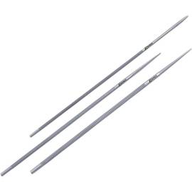 Limes Rondes D.4,8 mm - Lot de 3 - Acier - Pour Chaînes de Tronçonneuse - Précision et Finition - D-Work