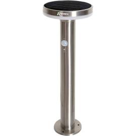 Borne Solaire "Stella" 50 cm – Rond sur Pic avec Détecteur – Éclairage Écologique et Pratique - RIBIMEX