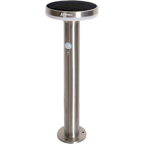 Borne Solaire Stella 50 cm - Rond sur Pic avec Détecteur - Éclairage Écologique et Pratique - D-Work