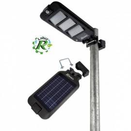 Lampadaire Solaire Leo Mural ou Poteau - Détecteur Inclus - Éclairage Écologique et Pratique - D-Work