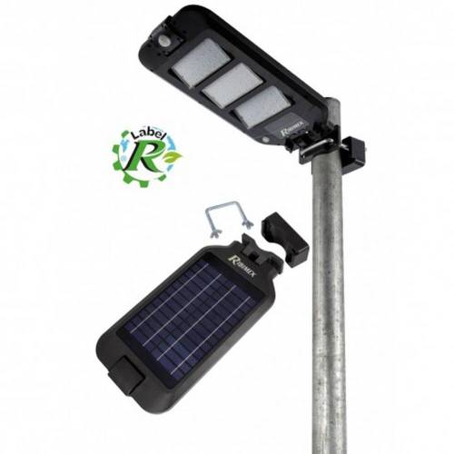Lampadaire Solaire "Leo" Mural ou Poteau – Détecteur Inclus – Éclairage Écologique et Pratique - RIBIMEX