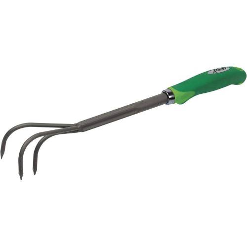 Griffe 3 Dents à Fleurs – Manche Bi-Matière – Outil de Jardinage Efficace – RIBIMEX - RIBIMEX