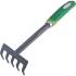 Rateau à Fleurs 5 Dents – Manche Bi-Matière – Outil de Jardinage Pratique – Idéal pour Entretien de Fleurs - RIBIMEX