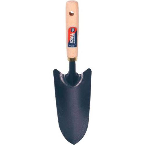 Transplantoir Manche Bois - Outil de Jardinage - Pratique et Ergonomique - D-Work