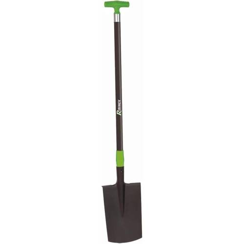 Bêche à Manche Creux 90 cm 20x28 cm - Outil de Jardinage - Pratique et Efficace - D-Work