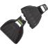 Ramasse Feuilles Manuel par 2 – Outil Pratique pour Jardinage – Idéal pour Ramasser les Feuilles - RIBIMEX