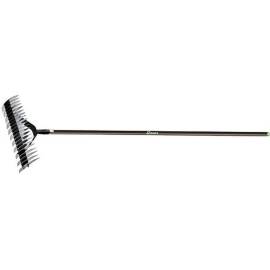 Scarificateur 32 Dents – Manche Fibre 150 cm – Outil de Jardinage Efficace – Entretien Optimal de votre Pelouse - RIBIMEX