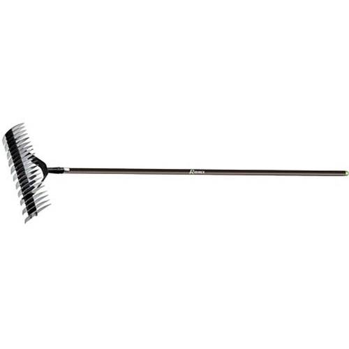 Scarificateur 32 Dents – Manche Fibre 150 cm – Outil de Jardinage Efficace – Entretien Optimal de votre Pelouse - RIBIMEX