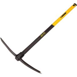 Pioche 2,5kg - Manche Tri-Mat. 91 cm - Outil de Jardinage Résistant - Idéale pour Creuser et Bêcher - D-Work