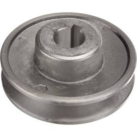 Poulie D.80 mm Axe 19 mm – 1 Gorge Type A – Résistante et Durable - RIBIMEX