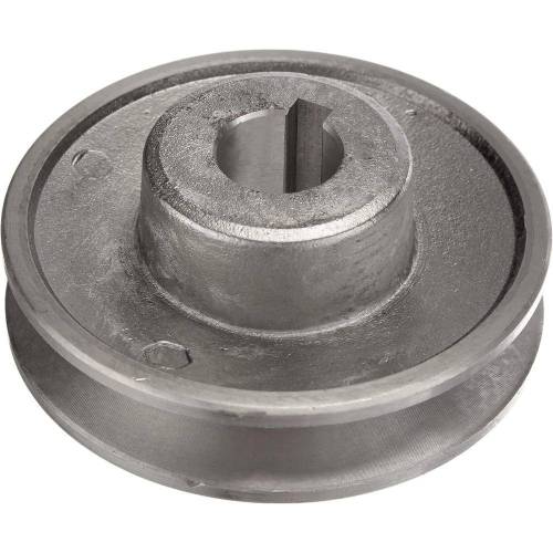Poulie D.80 mm Axe 19 mm – 1 Gorge Type A – Résistante et Durable - RIBIMEX