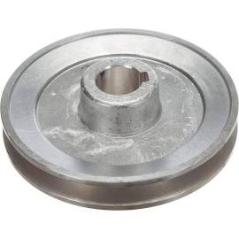 Poulie D.120 mm Axe 24 mm – 1 Gorge Type A – Résistante et Durable - RIBIMEX