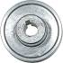 Poulie D.80 mm Axe 28 mm - 1 Gorge Type A - Résistante et Durable - Fiable - D-Work