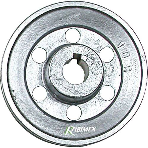 Poulie D.120 mm Axe 28 mm – 1 Gorge Type A – Résistante et Durable - RIBIMEX