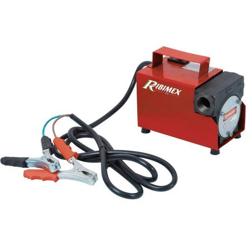 Pompe Gasoil 12V – 40L/min – Idéale pour Transfert de Carburant – Pratique et Efficace - RIBIMEX