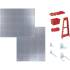 Panneau Mural 2x558/458 mm – Accessoires Inclus – Installation Facile et Pratique - RIBIMEX