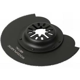 Lame Demi-Lune en Acier pour Ponceuse Multi-Fonctions - 55 g - Outil Pratique pour Finitions - D-Work