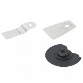 Lot de 3 Lames pour Ponceuse Multi-Fonctions – 0,13 kg – Précision et Polyvalence – RIBIMEX - RIBIMEX