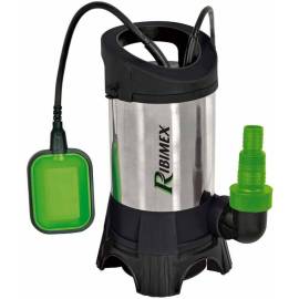 Pompe Vide Cave 900W - Inox - Flotteur Inclus - Efficace pour Évacuation des Eaux Chargées - D-Work