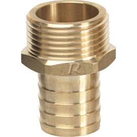 Raccord Laiton Cannelé Male 1 po - Sortie 19 mm - Résistant et Durable - D-Work