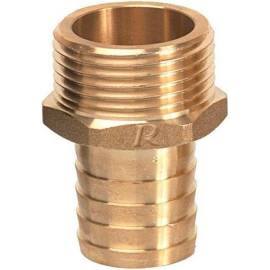 Raccord Laiton Cannele Male 1 po Sortie 25 mm - Résistant à la Corrosion - Durable et Étanche - D-Work