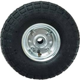 Roue Gonflable 260x85 - Moyeu 20 mm avec Réduction 16 mm - Résistante et Durable - D-Work
